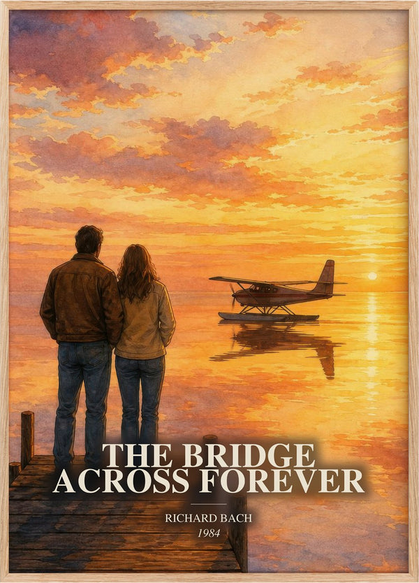 Bridge Across Forever Book Watercolour Illustration by Richard Bach