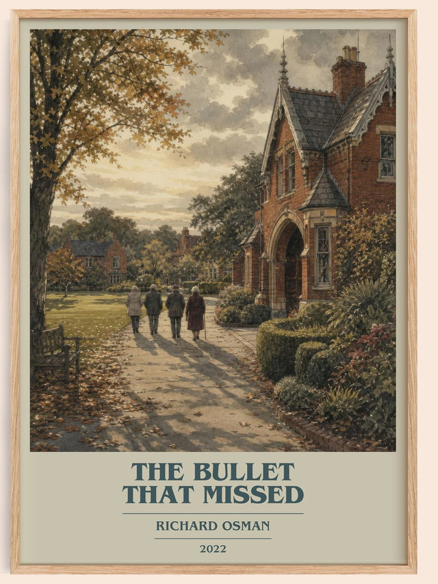 The Bullet That Missed Book Cover Poster by Richard Osman