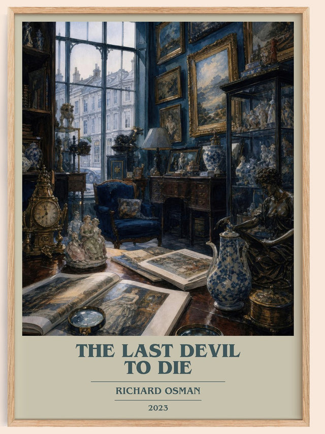 The Last Devil To Die Book Cover Poster by Richard Osman