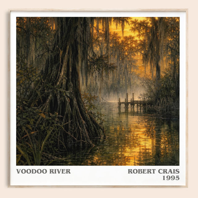 Voodoo River Literary Art Print by Robert Crais