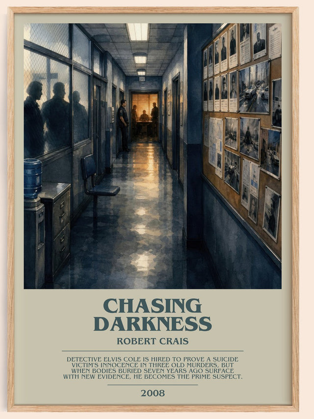 Chasing Darkness Bookish Wall Art by Robert Crais