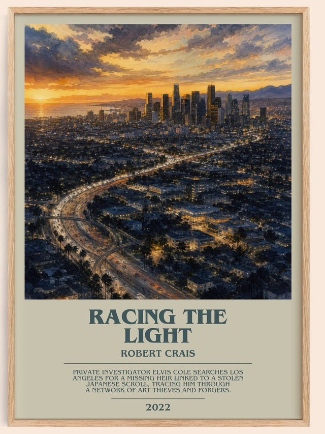 Racing The Light Bookish Wall Art by Robert Crais