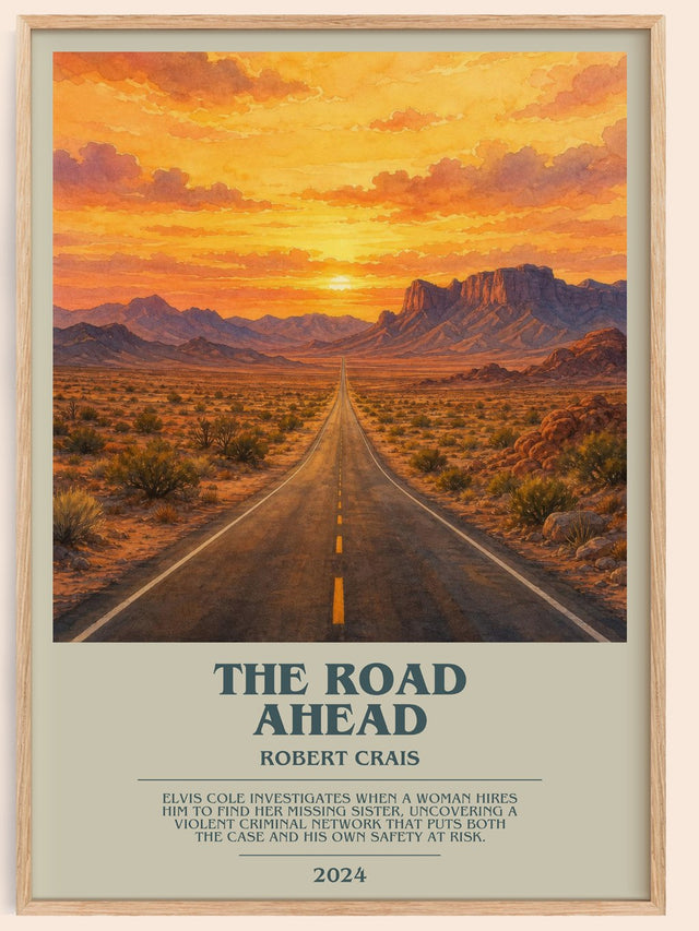 The Road Ahead Bookish Wall Art by Robert Crais