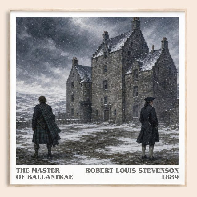 The Master Of Ballantrae Literary Art Print by Robert Louis Stevenson
