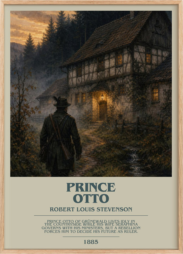 Prince Otto Bookish Wall Art by Robert Louis Stevenson