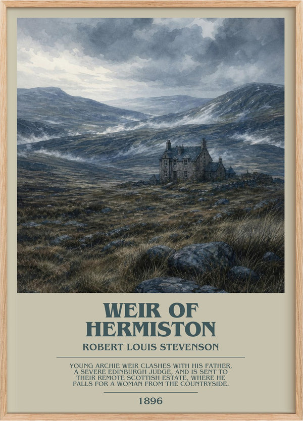 Weir Of Hermiston Bookish Wall Art by Robert Louis Stevenson