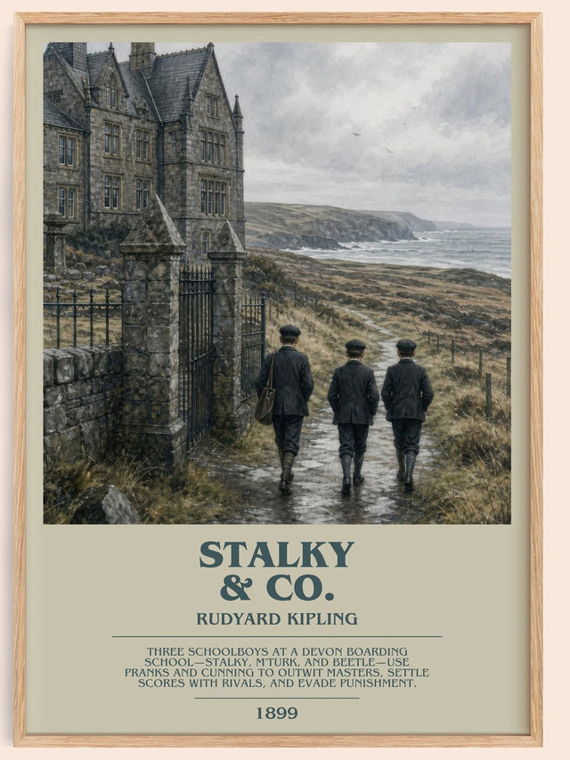 Stalky & Co. Bookish Wall Art by Rudyard Kipling