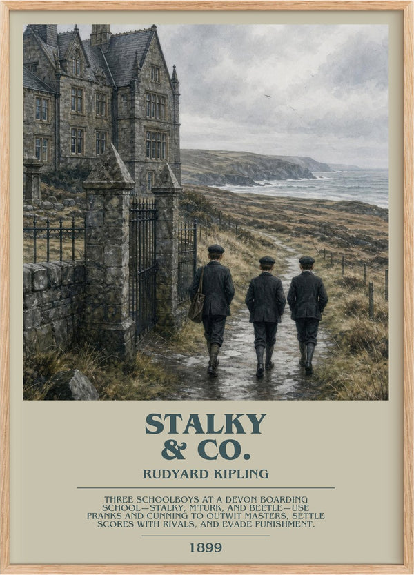 Stalky & Co. Bookish Wall Art by Rudyard Kipling