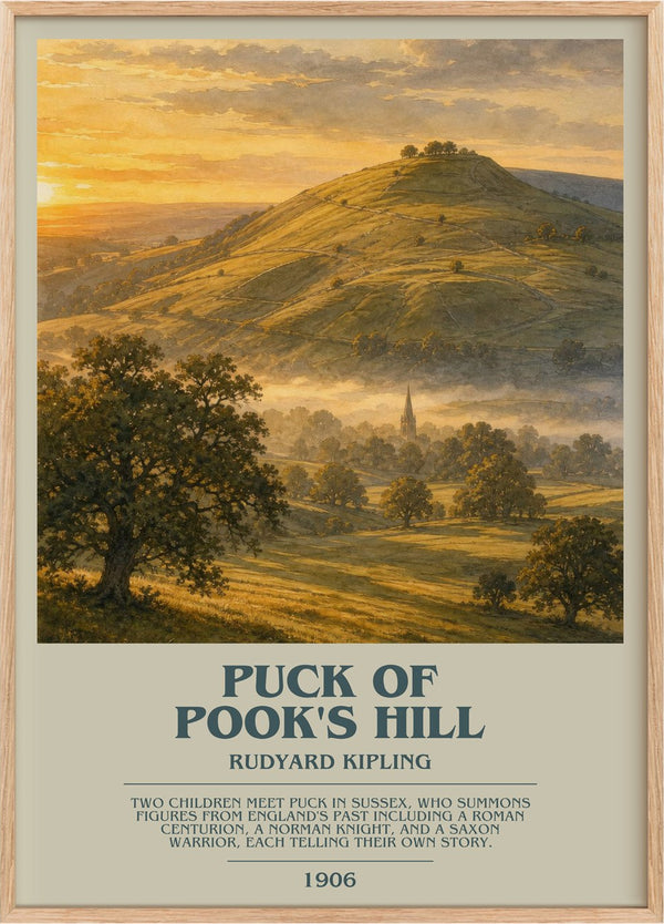 Puck Of Pook's Hill Bookish Wall Art by Rudyard Kipling