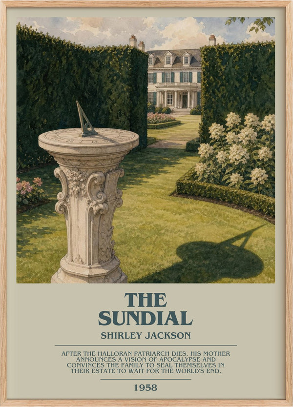 The Sundial Bookish Wall Art by Shirley Jackson