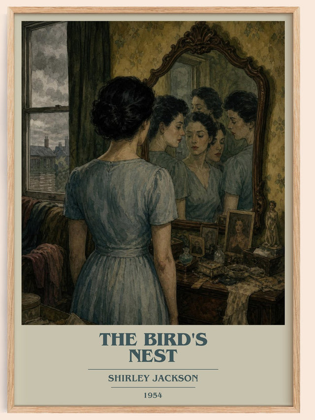 The Bird'S Nest Book Cover Poster by Shirley Jackson