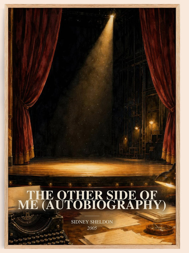 Other Side Of Me (Autobiography) Book Watercolour Illustration – S.