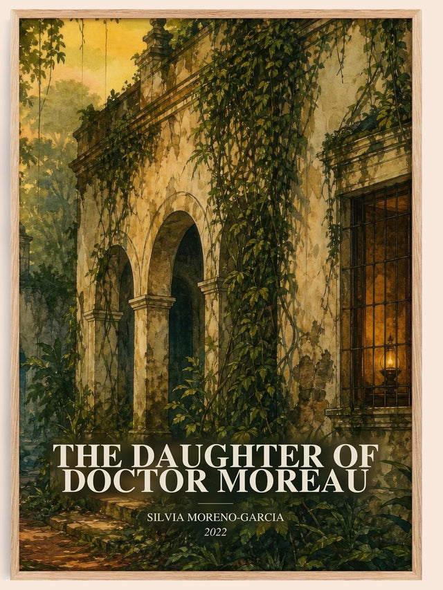 Daughter Of Doctor Moreau Book Watercolour Illustration – S.