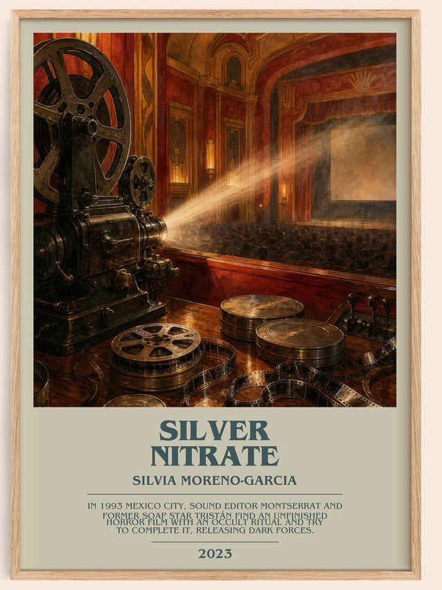 Silver Nitrate Bookish Wall Art by Silvia Moreno-Garcia