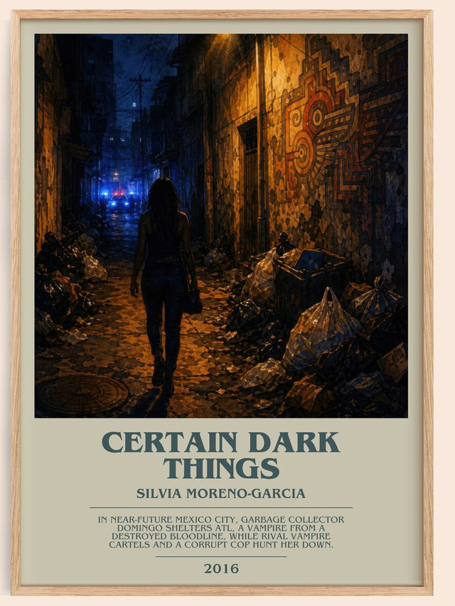 Certain Dark Things Bookish Wall Art by Silvia Moreno-Garcia