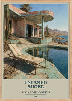 Untamed Shore Book Cover Poster by Silvia Moreno-Garcia