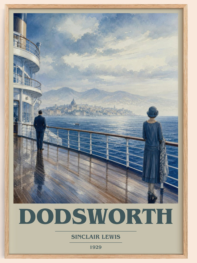 Dodsworth Book Cover Poster by Sinclair Lewis