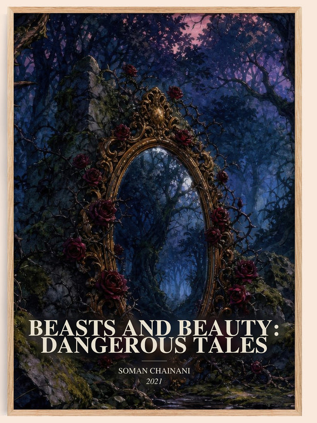 Beasts And Beauty: Dangerous Tales Book Watercolour Illustration – S.