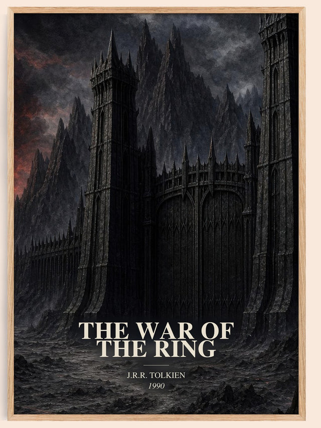The War Of The Ring Book Watercolour Illustration by J.R.R. Tolkien