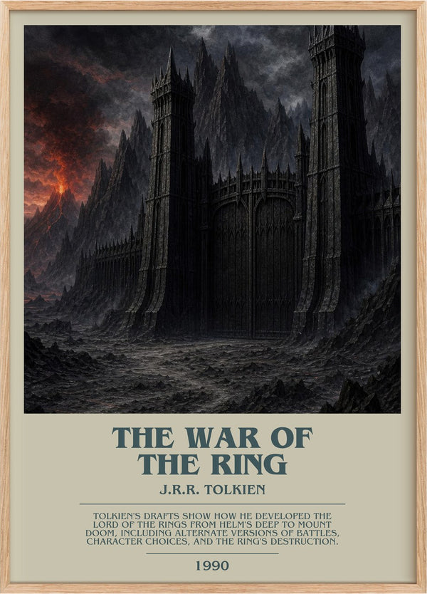 The War Of The Ring Bookish Wall Art by J.R.R. Tolkien