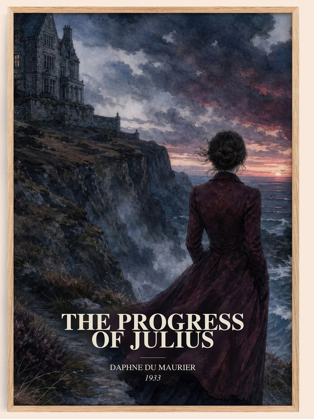 Progress of Julius Book Watercolour Illustration by Daphne du Maurier
