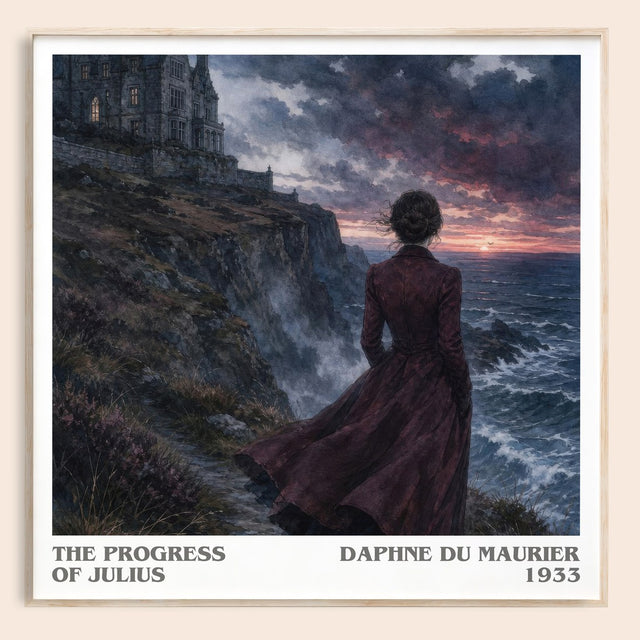 The Progress of Julius Literary Art Print by Daphne du Maurier