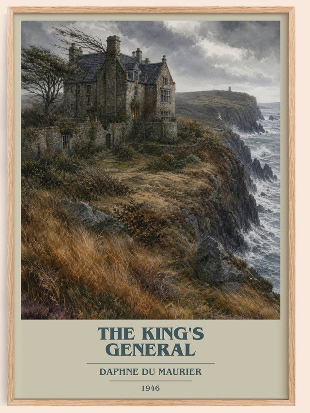 The King's General Book Cover Poster by Daphne du Maurier