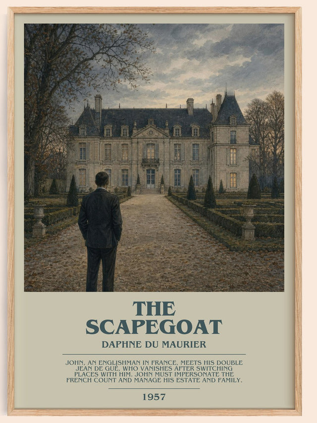 The Scapegoat Bookish Wall Art by Daphne du Maurier