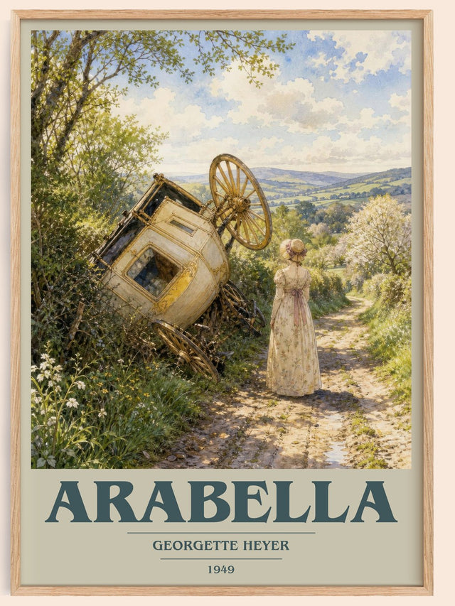 Arabella Book Cover Poster by Georgette Heyer