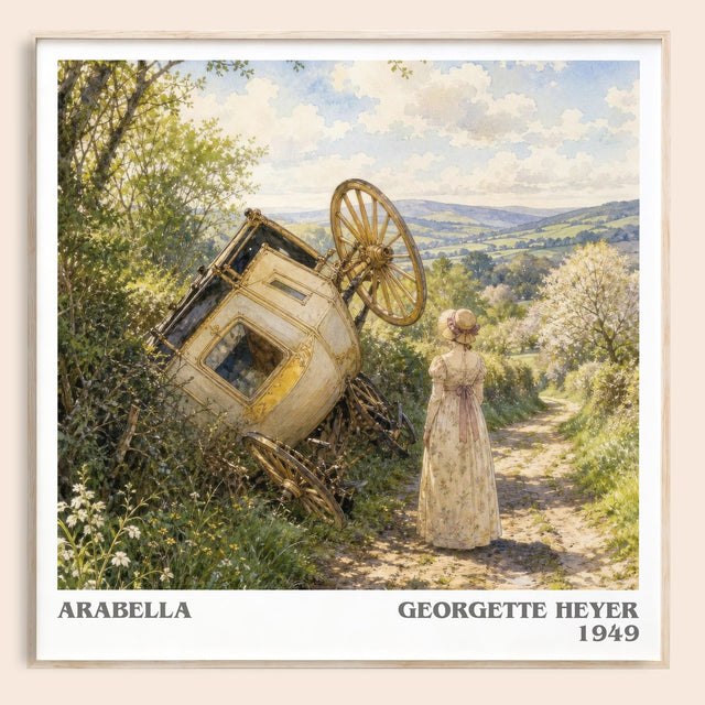 Arabella Literary Art Print by Georgette Heyer