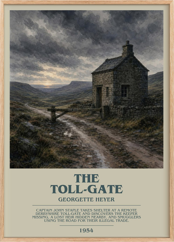 The Toll-Gate Bookish Wall Art by Georgette Heyer