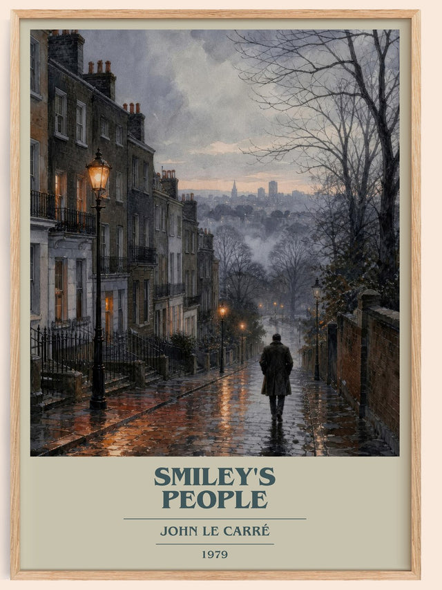Smiley's People Book Cover Poster by John le Carré