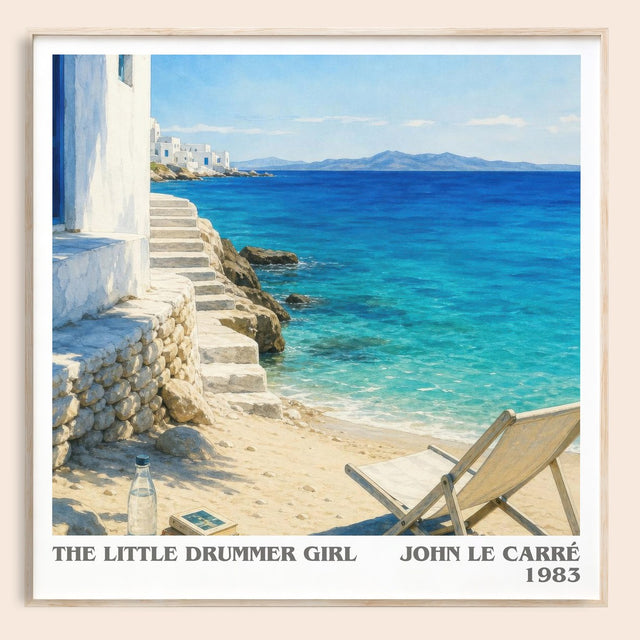 The Little Drummer Girl Literary Art Print by John le Carré