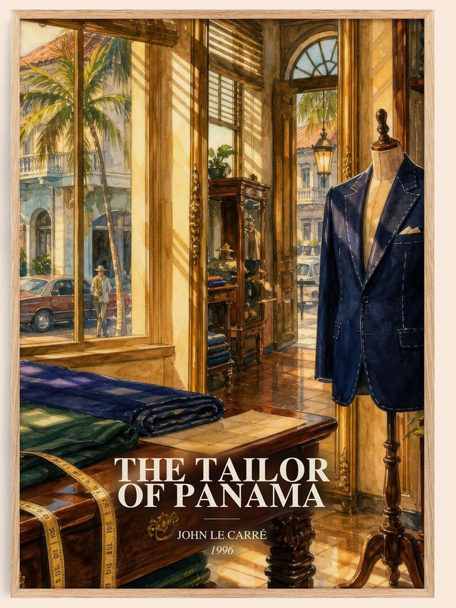 The Tailor of Panama Book Watercolour Illustration by John le Carré
