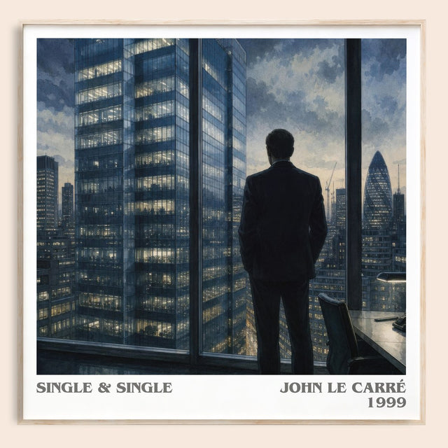 Single & Single Literary Art Print by John le Carré