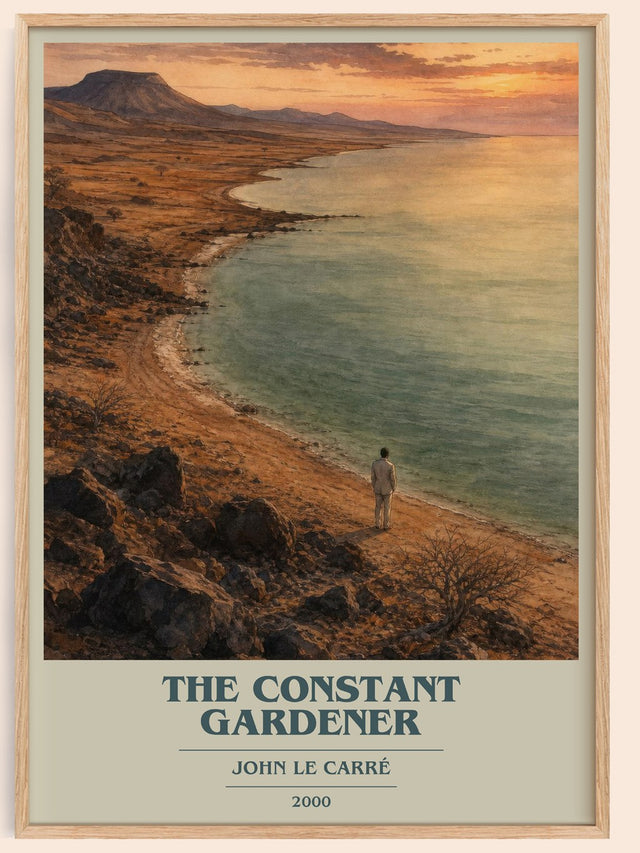 The Constant Gardener Book Cover Poster by John le Carré