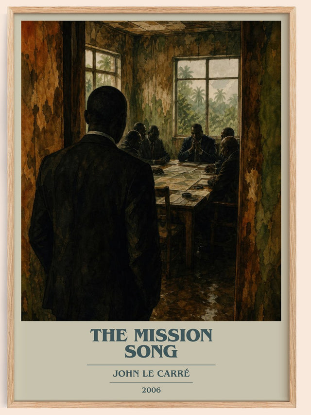 The Mission Song Book Cover Poster by John le Carré