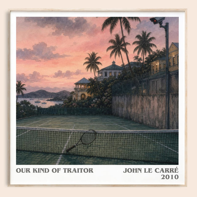 Our Kind of Traitor Literary Art Print by John le Carré