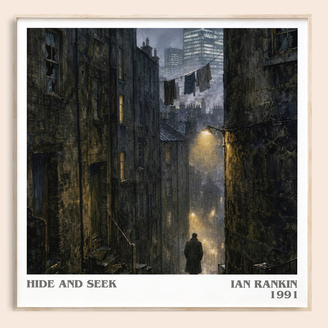 Hide and Seek Literary Art Print by Ian Rankin
