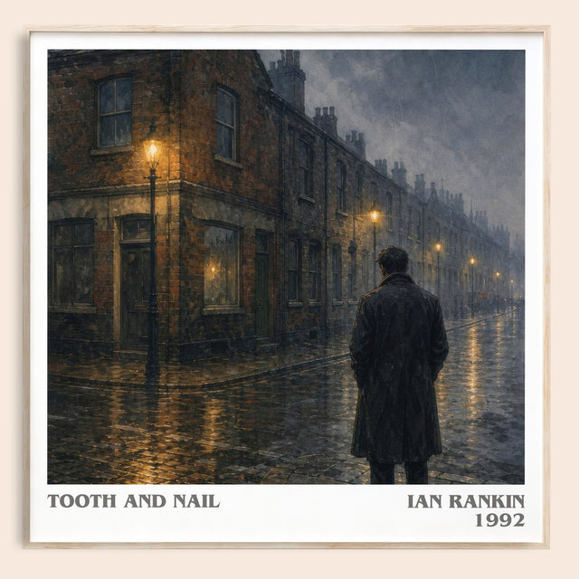 Tooth and Nail Literary Art Print by Ian Rankin