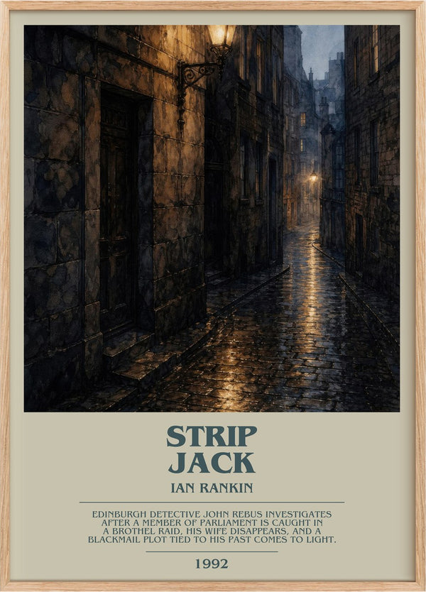 Strip Jack Bookish Wall Art by Ian Rankin