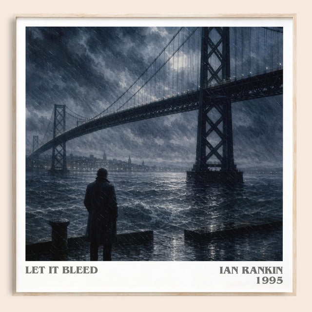 Let It Bleed Literary Art Print by Ian Rankin