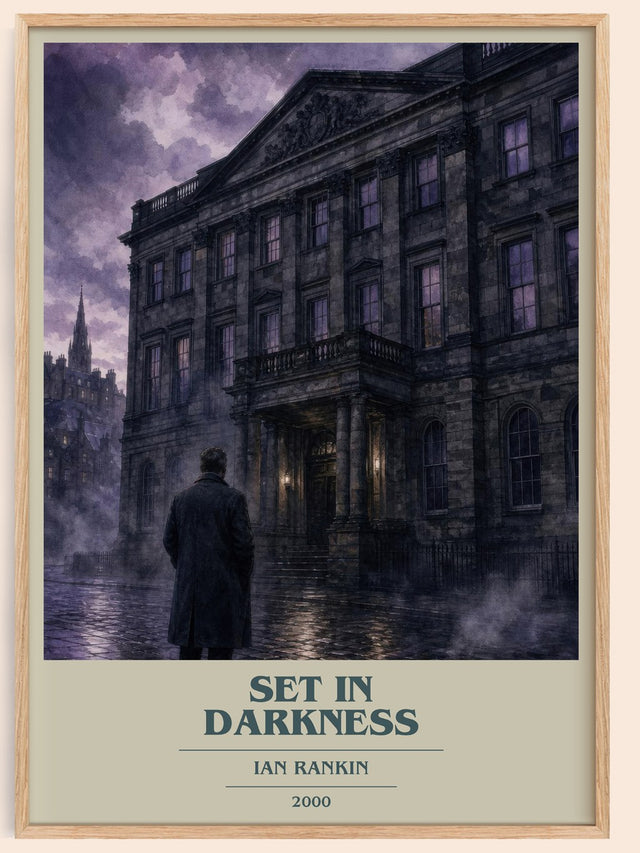 Set in Darkness Book Cover Poster by Ian Rankin