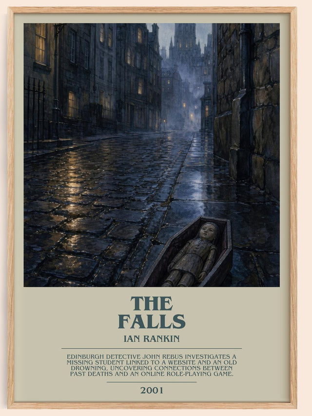 The Falls Bookish Wall Art by Ian Rankin