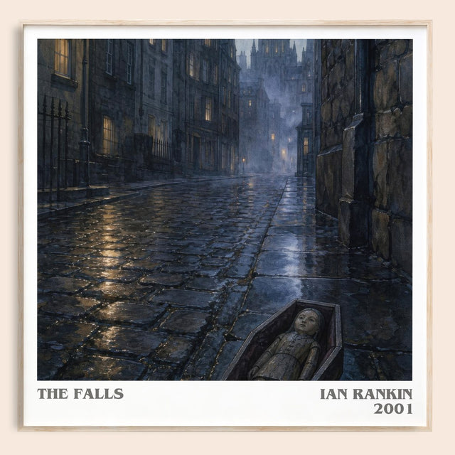 The Falls Literary Art Print by Ian Rankin