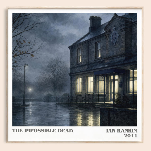 The Impossible Dead Literary Art Print by Ian Rankin