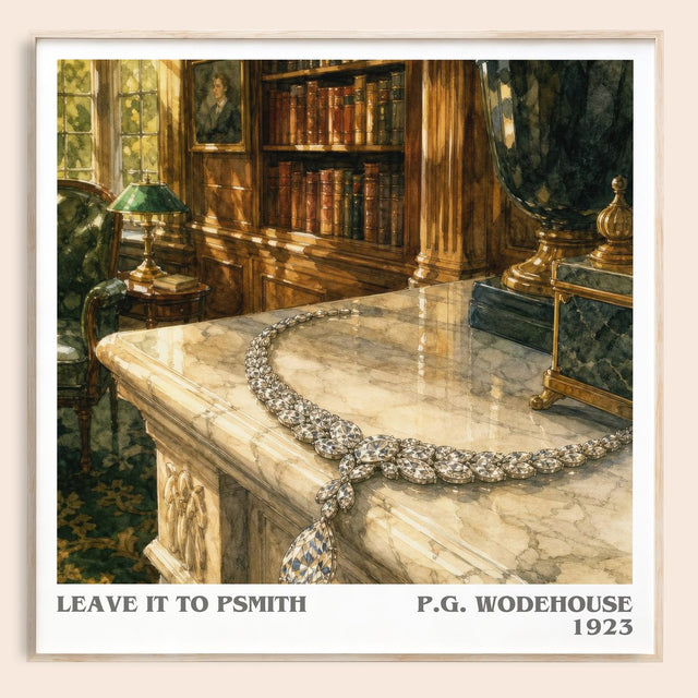 Leave It to Psmith Literary Art Print by P.G. Wodehouse