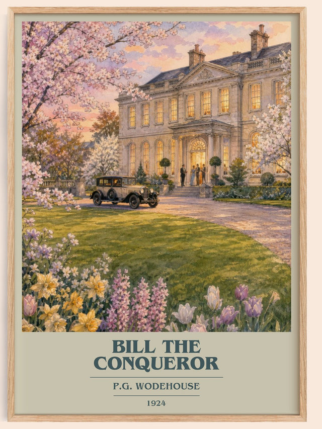 Bill the Conqueror Book Cover Poster by P.G. Wodehouse