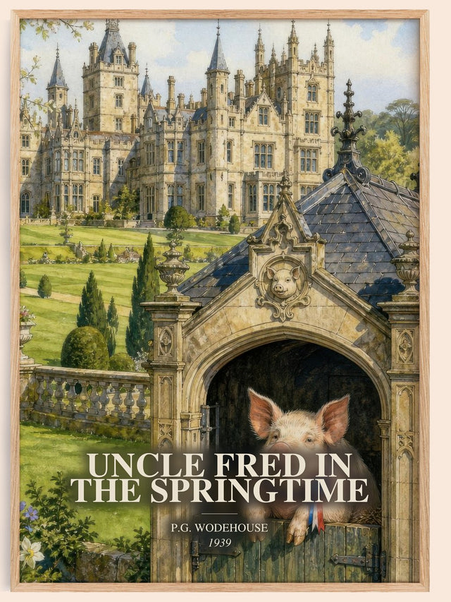 Uncle Fred in the Springtime Book Watercolour Illustration – P.