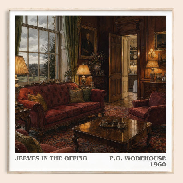 Jeeves in the Offing Literary Art Print by P.G. Wodehouse